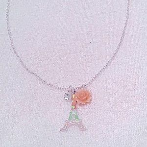 Justice Eiffel Tower Necklace